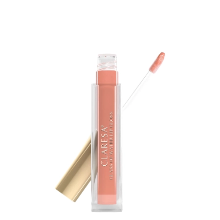 Claresa - Glass Of Water Lip Gloss - Lipgloss mit Spiegelglanz-Effekt - Iced Latte - 06 - 2 g