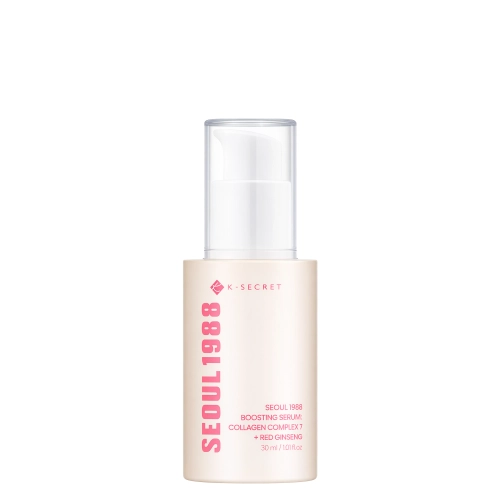 K-SECRET - SEOUL 1988 Boosting Serum : Collagen Complex 7 + Red Ginseng - Serum mit Kollagen und Ginsengwurzelextrakt - 30ml