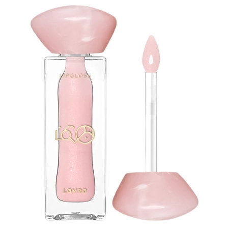 LOVRO – Bloomlight Lipgloss – Optisch Lippen vergrößernder Lipgloss mit kühlendem Effekt – 02 Quartz Kiss – 5,5g