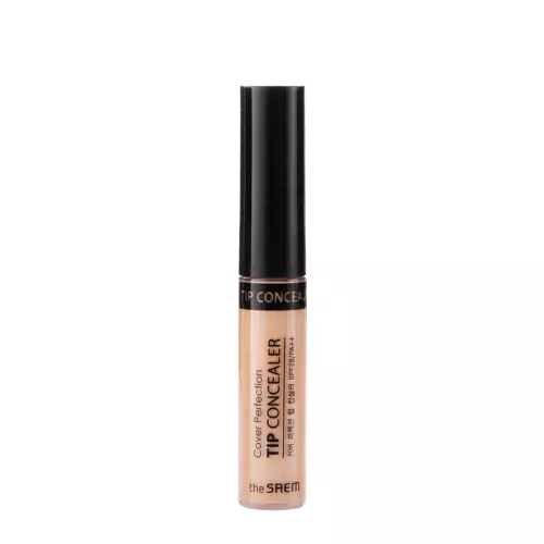 The Saem - Cover Perfection Tip Concealer - SPF 28/PA++ - Concealer - Kontur Beige - 6.5ml