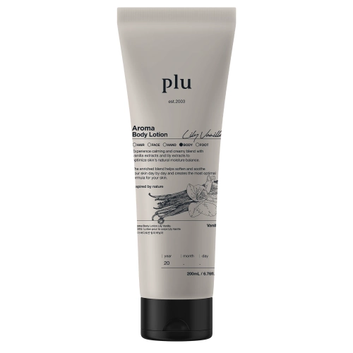 plu - Aroma Body Lotion - Körperlotion - Lily Vanilla - 200 ml