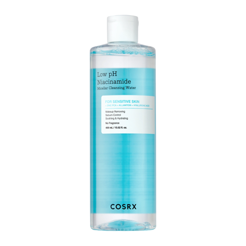 COSRX - Low pH Niacinamide Cleansing Water - Niacinamid Mizellenwasser mit niedrigem pH-Wert - 400ml