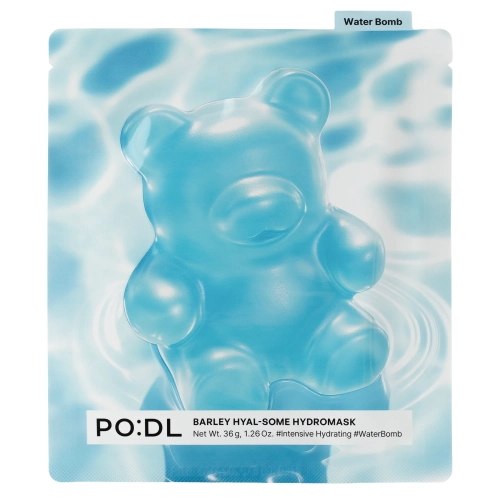 PO:DL - Barley Hyal-Some Hydromask - Feuchtigkeitsspendende Gel-Gesichtsmaske - 1 Stück/36 g