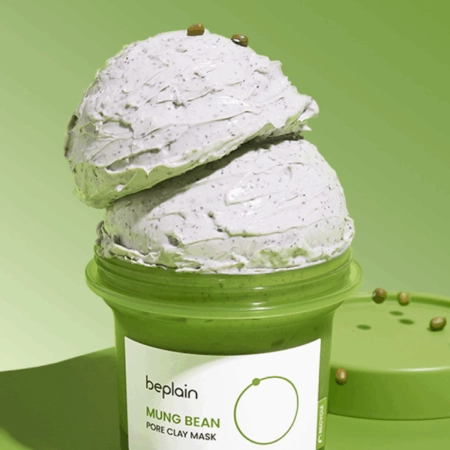 beplain - Mung Bean Pore Clay Mask - Reinigende Gesichtsmaske - 120ml