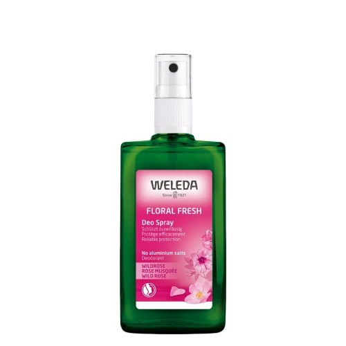 WELEDA - Floral Fresh Deo Spray - Deospray mit Wildrose - 100 ml