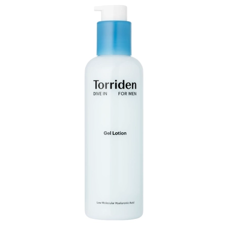 Torriden - Dive-In For Men Gel Lotion - Feuchtigkeitsspendende Gel-Emulsion - 200ml