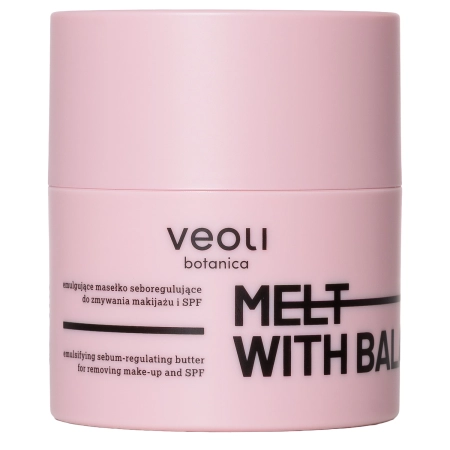 Veoli Botanica - Melt With Balance - Emulgierende, talgregulierende Make-up-Entferner-Butter für Haut mit Unreinheiten - 40g