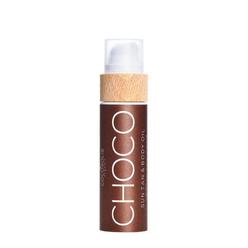 Cocosolis - Suntan & Body Oil - Feuchtigkeitsspendendes Sonnenöl - Choco - 110ml