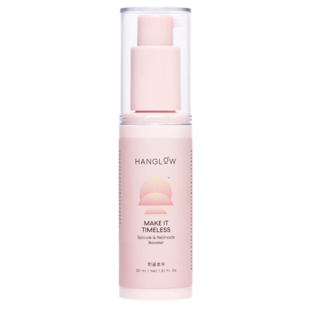 HanGlow - Make It Timeless - Spicule & Retinoids Booster - Revitalisierendes Serum mit Mikronadeln und Retinoiden - 30 ml