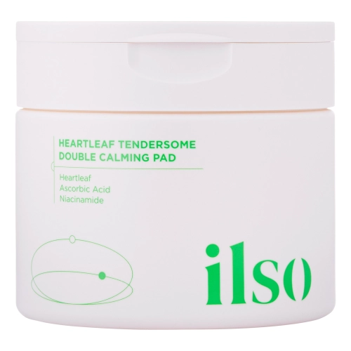 Ilso - Heartleaf Tendersome Double Calming Pad - Lindernde Gesichtspads - 60pcs/320g