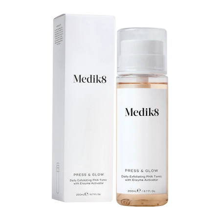Medik8 - Press&Glow - Gesichtswasser mit PHA-Säure und Peeling-Enzymaktivator - 200ml
