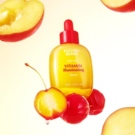 EQQUALBERRY - Vitamin Illuminating Serum - Aufhellendes Gesichtsserum - 30ml