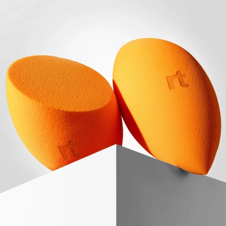 Real Techniques – Miracle Complexion Sponge – Multifunktionaler Make-up-Schwamm zum Auftragen von Foundation – 1 Stück