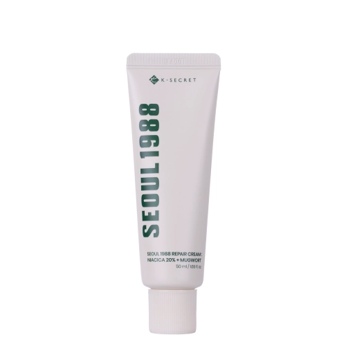 K-SECRET - SEOUL 1988 Repair Cream: Niacica 20 % + Mugwort - Regenerierende Gesichtscreme - 50 ml