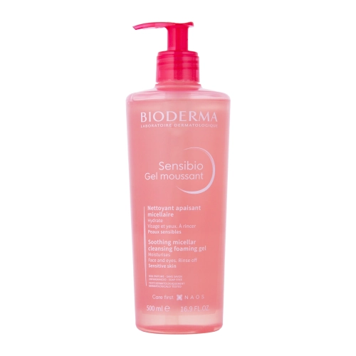 Bioderma - Sensibio Gel Moussant - Linderndes mizellares Gel mit feuchtigkeitsspendender Wirkung - 500ml